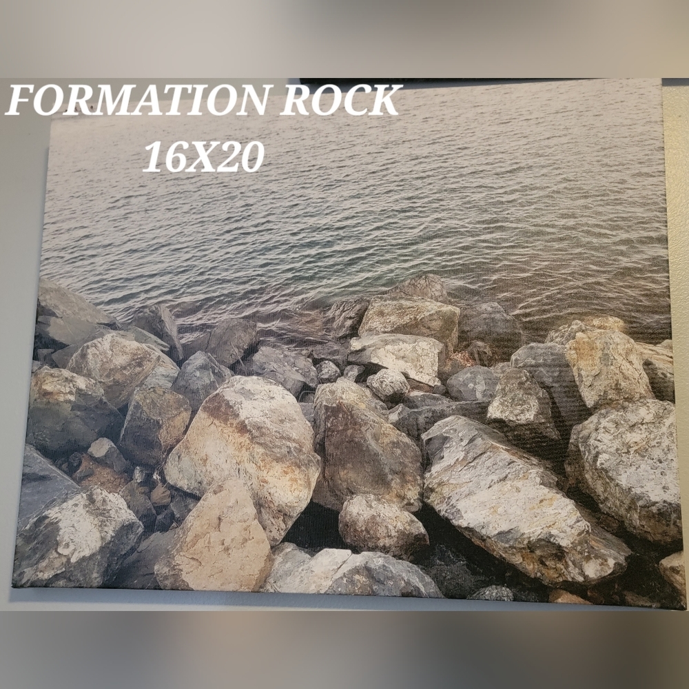 Formation Rock Photograph on Canvas